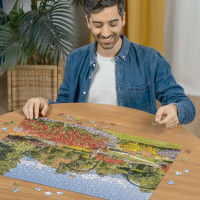 RAVENSBURGER Puzzle Kúzelné záhrady: Park Pallavicino, Taliansko 1000 dielikov
