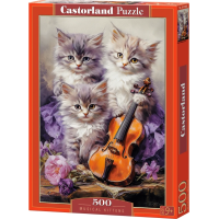 CASTORLAND Puzzle Muzikálne mačiatka 500 dielikov