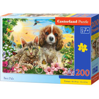 CASTORLAND Puzzle Najlepší kamoši 200 dielikov