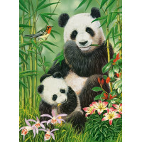 CASTORLAND Puzzle Pandí brunch 300 dielikov