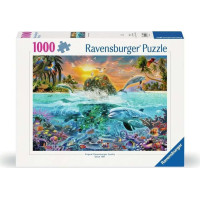 RAVENSBURGER Puzzle Podmorský ostrov 1000 dielikov