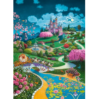 CASTORLAND Puzzle Popoluščin zámok 100 dielikov