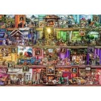 RAVENSBURGER Puzzle Psie knižnica 1000 dielikov