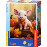 CASTORLAND Puzzle Roztomilé prasiatko 300 dielikov