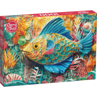 CHERRY PAZZI Puzzle Papierová ryba 1000 dielikov