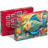 CHERRY PAZZI Puzzle Papierová ryba 1000 dielikov
