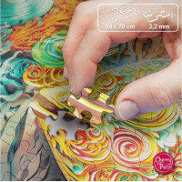 CHERRY PAZZI Puzzle Papierová ryba 1000 dielikov