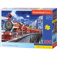 CASTORLAND Puzzle Santov príchod 200 dielikov