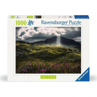 RAVENSBURGER Puzzle Sila prírody: Tajomné hory 1000 dielikov