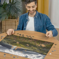 RAVENSBURGER Puzzle Sila prírody: Tajomné hory 1000 dielikov