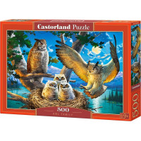 CASTORLAND Puzzle Sovie rodina 500 dielikov