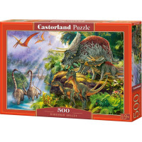 CASTORLAND Puzzle Údolie dinosaurov 500 dielikov
