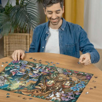 RAVENSBURGER Puzzle V kúzelnom lese 1000 dielikov