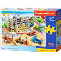 CASTORLAND Puzzle Veľké stavenisko 70 dielikov