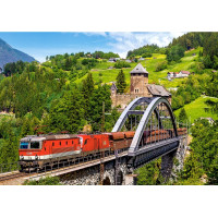 CASTORLAND Puzzle Vlak na moste 500 dielikov