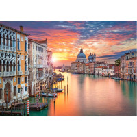 CASTORLAND Puzzle Západ slnka v Benátkach 500 dielikov