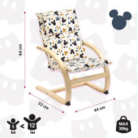 Detské kreslo Mickey Mouse - geometric