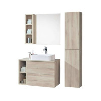 Kúpeľňová závesná skrinka pod umývadlo AIRA 101 cm