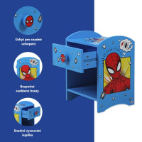 Nočný stolík Spiderman - modrý
