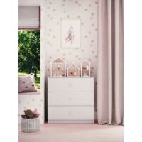 Komoda BABY DREAMS - biela