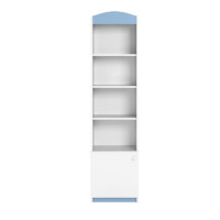Regál BABY DREAMS 46 cm - biely/modrý