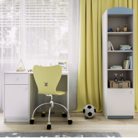 Regál BABY DREAMS 46 cm - biely/modrý