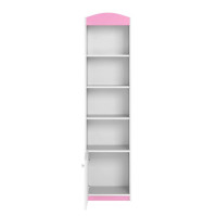 Regál BABY DREAMS 46 cm - biely/ružový