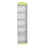 Regál BABY DREAMS 46 cm - biely/zelený