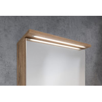 Aqualine KAWA STRIP galerka s LED osvetlením 50x70x22cm, dub emporio WGL35S