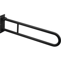 Sapho HANDICAP madlo sklopné 600mm, čierna mat XH516B
