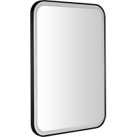 Sapho CETIS zrkadlo s LED osvetlením 60x80cm, čierna mat CT080