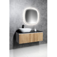 Sapho BUTO zrkadlo s LED osvetlením 80x80cm BU080