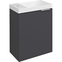 Sapho LATUS X umývadlová skrinka 39, 4x50x22cm, antracit matný LT110-3434