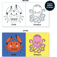 Mudpuppy Knižka na kúpanie Vyfarbi oceán