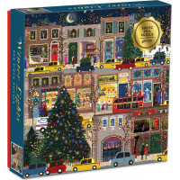 Galison Puzzle Zimné svetlá 500 dielikov
