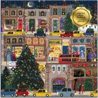 Galison Puzzle Zimné svetlá 500 dielikov