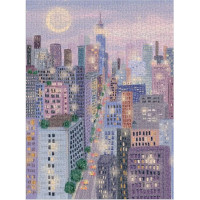 Galison Puzzle Svetlá v meste 1000 dielikov