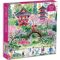 Galison Puzzle Japonská čajová záhrada 300 dielikov