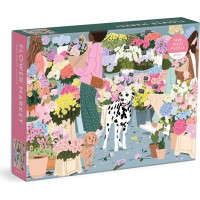 Galison Puzzle Kvetinový trh 1000 dielikov