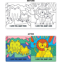 Mudpuppy Knižka na kúpanie I Love You