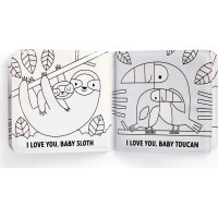 Mudpuppy Knižka na kúpanie I Love You