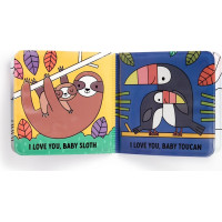 Mudpuppy Knižka na kúpanie I Love You