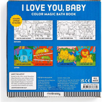 Mudpuppy Knižka na kúpanie I Love You