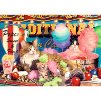 TREFL Puzzle Chlpatí priatelia 2x500 dielikov