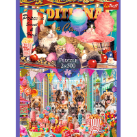TREFL Puzzle Chlpatí priatelia 2x500 dielikov