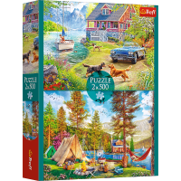 TREFL Puzzle Letný relax 2x500 dielikov