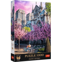 TREFL Puzzle Premium Plus Photo Odyssey: Katedrála Notre-Dame v Paríži 1000 dielikov