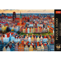 TREFL Puzzle Premium Plus Photo Odyssey: Pohľad na Gdansk, Poľsko 1000 dielikov