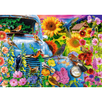 TREFL Puzzle Premium Plus Tea Time: Spevné vtáky 1000 dielikov