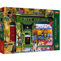 TREFL Puzzle Premium Plus Tea Time: Raj zvierat 1000 dielikov